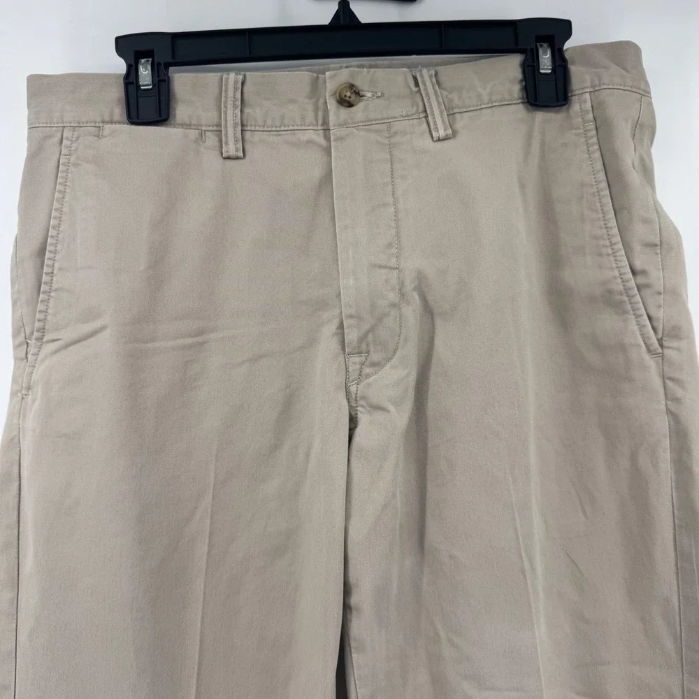 Polo Ralph Lauren Mens Stretch Straight Fit Chino Pants Khaki Tan 32x30
